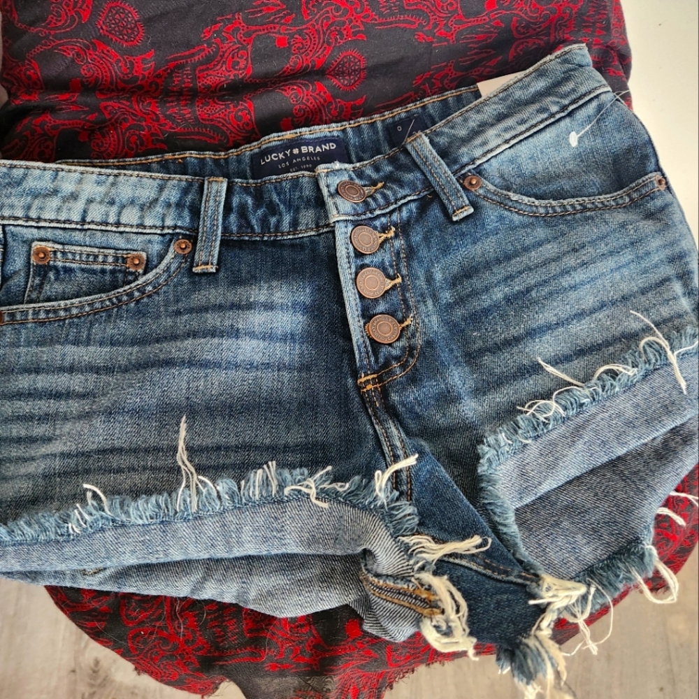 Lucky Brand jean shorts NWT